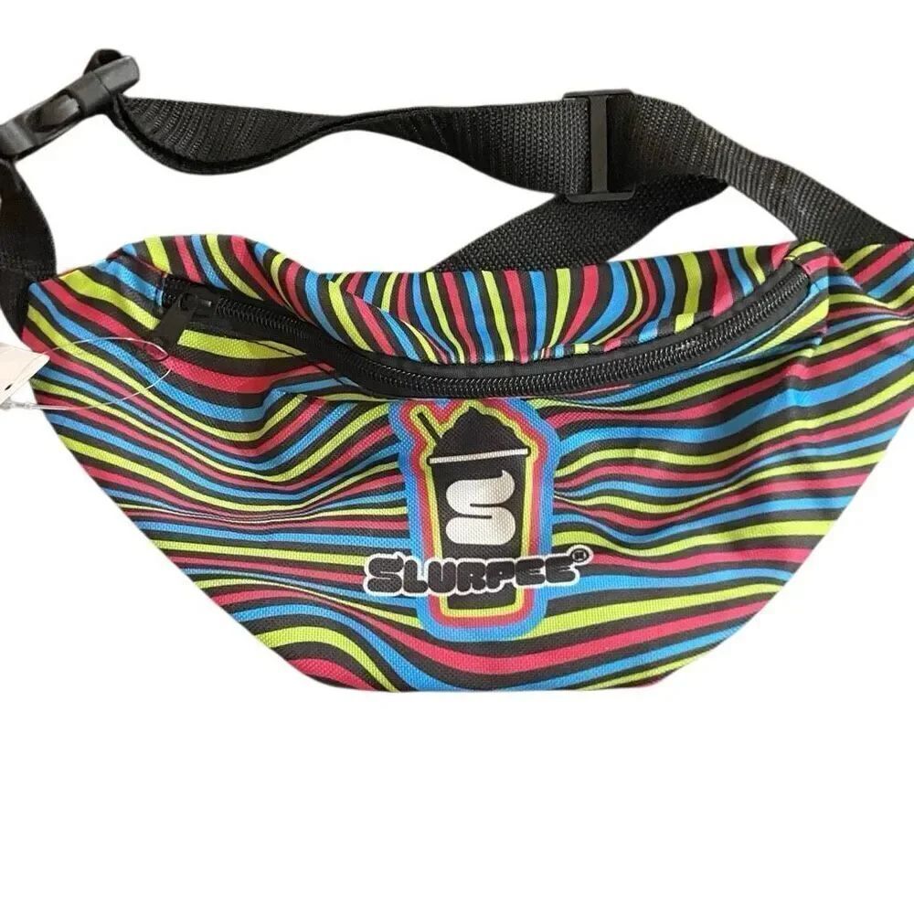 Slurpee NWT Fanny pack rainbow colors